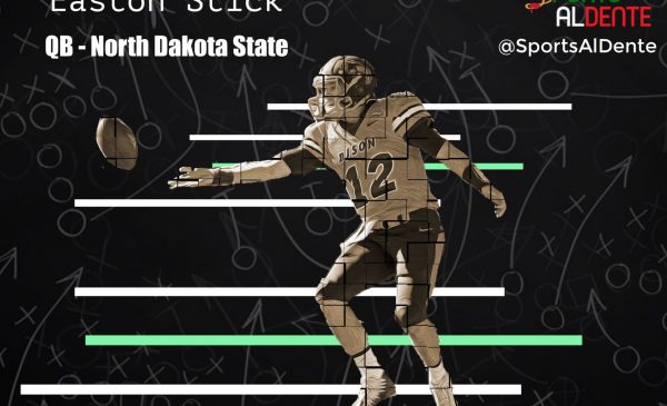 Easton Stick NFL Draft Profile | A Sports Al Dente Illustration