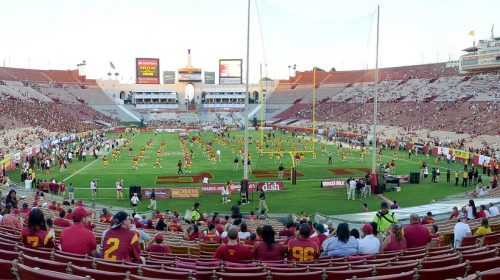 USC Football At The LA Coliseum. Photo Credit: chenjack | Under Creative Commons License