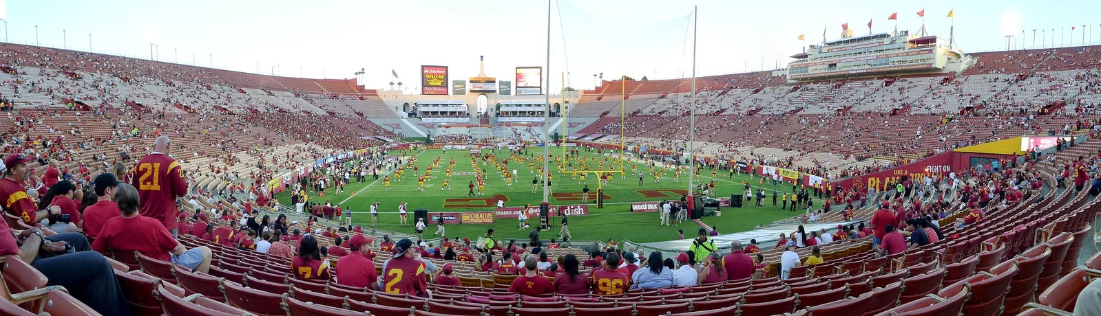 USC Football At The LA Coliseum. Photo Credit: chenjack | Under Creative Commons License