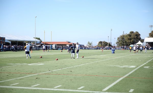 Greg Zuerlein And Johnny Hekker At Rams Training Camp 2019. Photo Credit: Ryan Dyrud | The LAFB Network