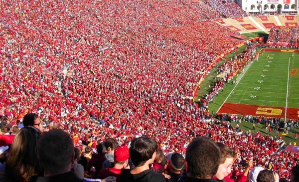 The Los Angeles Coliseum During A USC Football Game. Photo Credit: chenjack | Under Creative Commons License