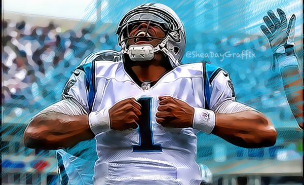 Carolina Panthers Quarterback Cam Newton. Photo Credit: Shea Huening | Under Creative Commons License