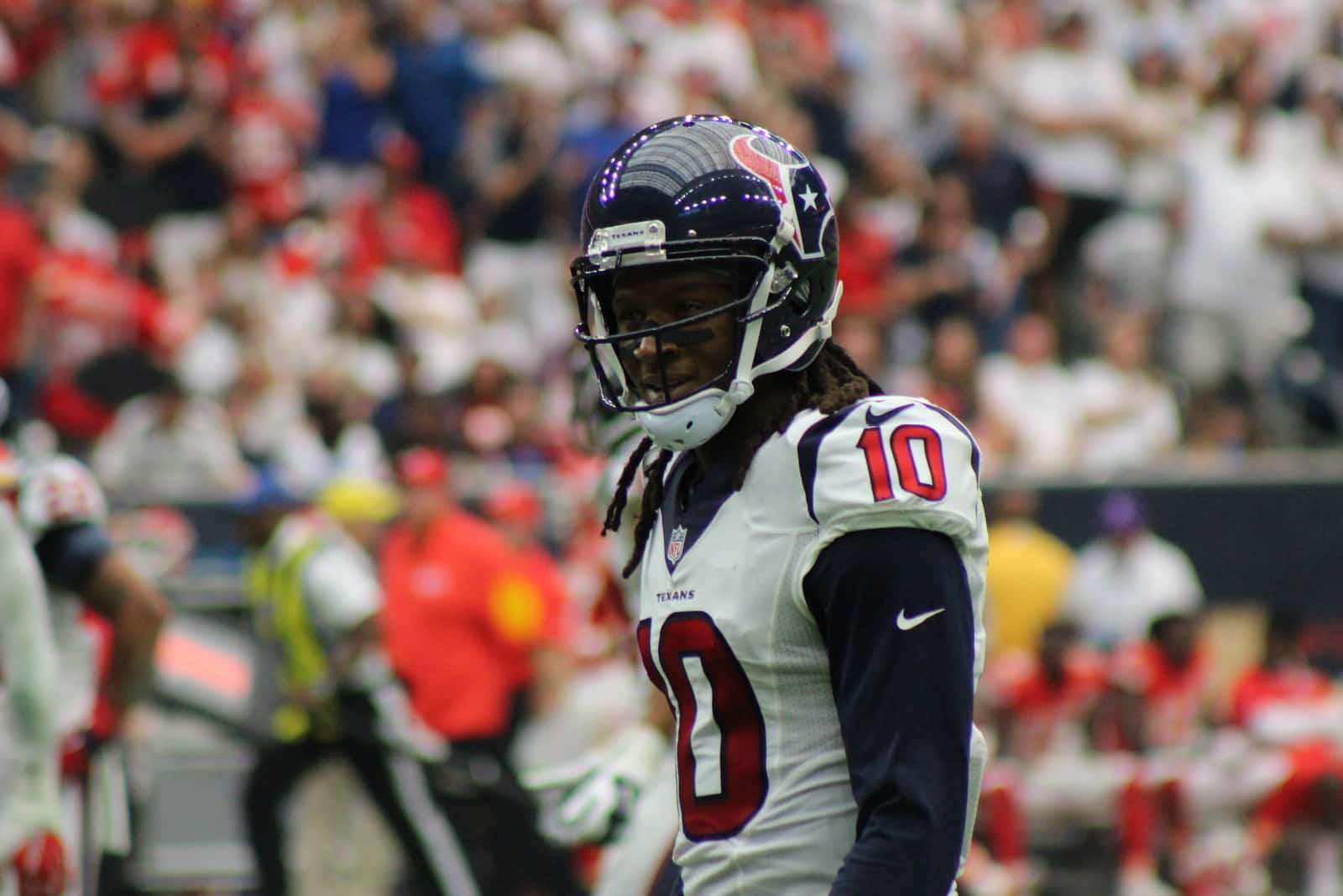 Houston Texans Wide Receiver DeAndre Hopkins. Photo Credit: Victor Araiza | Under Creative Commons License