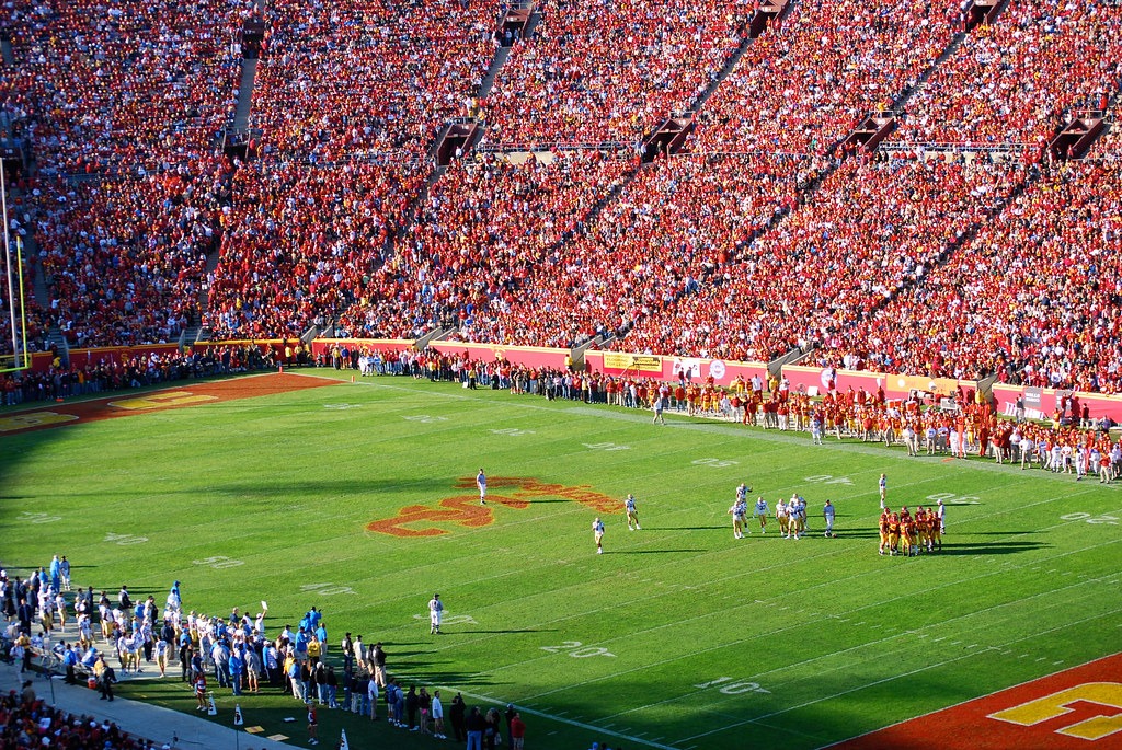 USC Trojans Offensive Impact Players 3 USC Trojans And The LA Coliseum. Photo Credit: Eric Chan | Under Creative Commons License