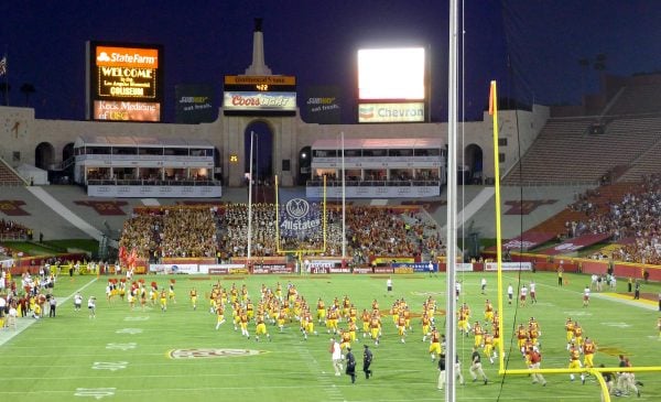 The LA Coliseum During A USC Football Game. Photo Credit: chenjack | Under Creative Commons License