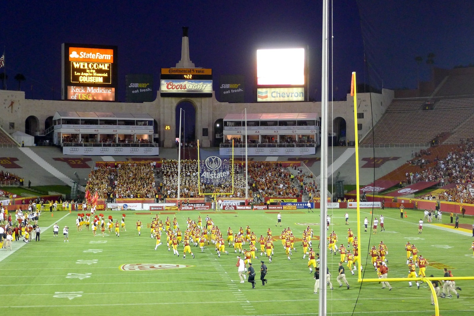 The LA Coliseum During A USC Football Game. Photo Credit: chenjack | Under Creative Commons License