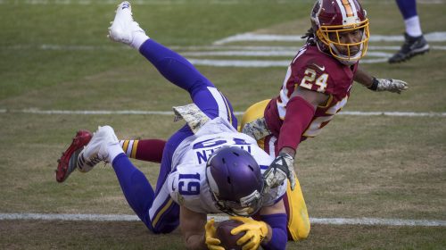 Vikings at Redskins 11/12/17. Photo Credit: KA Sports Photos | Under Creative Commons License