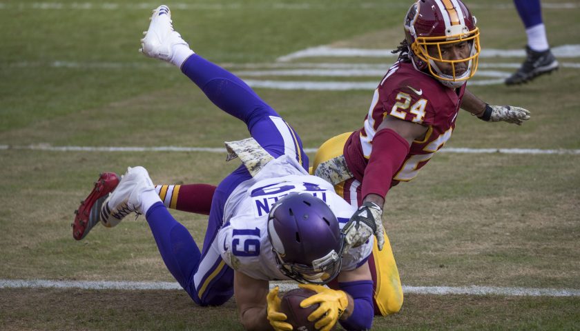 2019 Fantasy Football Start Em Sit Em Week 4 3 Vikings at Redskins 11/12/17. Photo Credit: KA Sports Photos | Under Creative Commons License