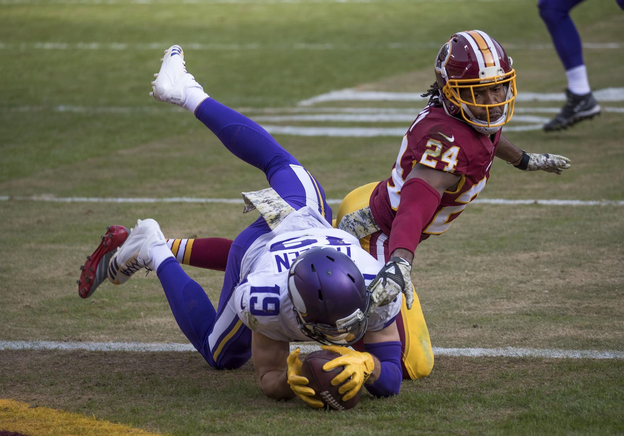 Vikings at Redskins 11/12/17. Photo Credit: KA Sports Photos | Under Creative Commons License