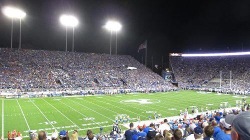 LaVell Edwards Stadium, Home Of The BYU Cougars. Photo Credit: Ken Lund - Under Creative Commons License