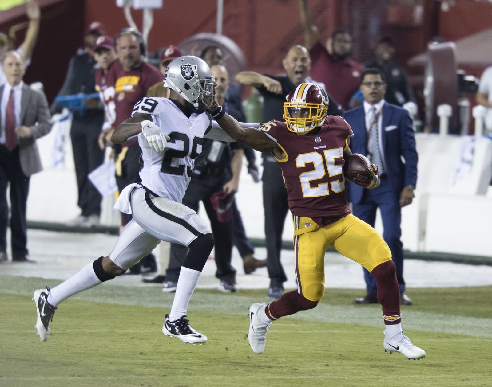 Washington Redskins Running Back Chris Thompson. Photo Credit: KA Sports Photos | Under Creative Commons License