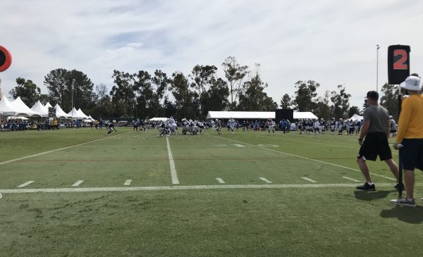 Rams Offense Vs Chargers Defense In 2019 Joint Practice. Photo Credit: Ryan Dyrud | The LAFB Network