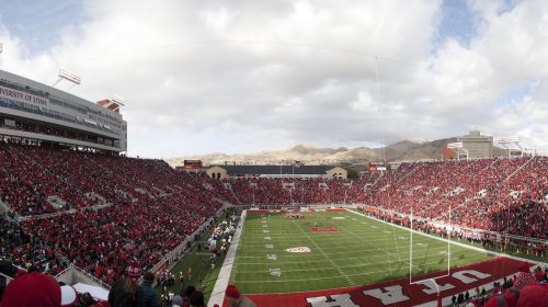 Rice-Eccles Stadium, Home Of The Utah Utes. USC And Utah Square Off On Friday Night. Photo Credit: Sam Klein | Under Creative Commons License