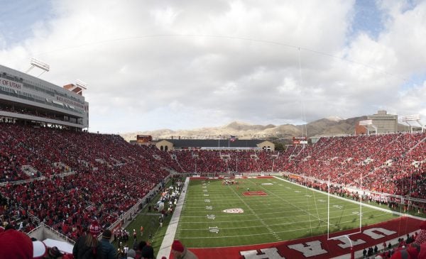 Rice-Eccles Stadium, Home Of The Utah Utes. USC And Utah Square Off On Friday Night. Photo Credit: Sam Klein | Under Creative Commons License