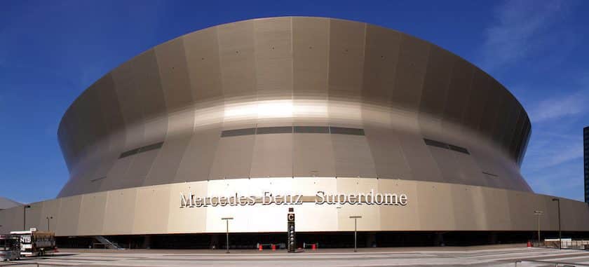 The Mercedes-Benz Superdome. Photo Credit: Iam Chihang | Under Creative Commons License