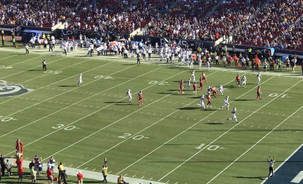 The Los Angeles Rams Squared Off Against The Tampa Bay Buccaneers At The LA Coliseum. Photo Credit: Ryan Dyrud | The LAFB Network