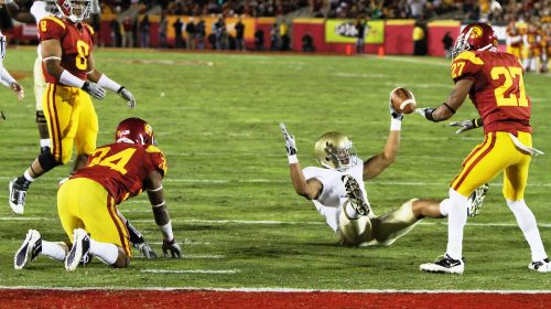Notre Dame vs USC At The Los Angeles Coliseum. Photo Credit: Neon Tommy | Under Creative Commons License
