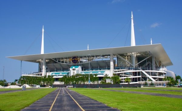 Hard Rock Stadium, Home Of The Miami Dolphins. Photo Credit: Valerie | Under Creative Commons License