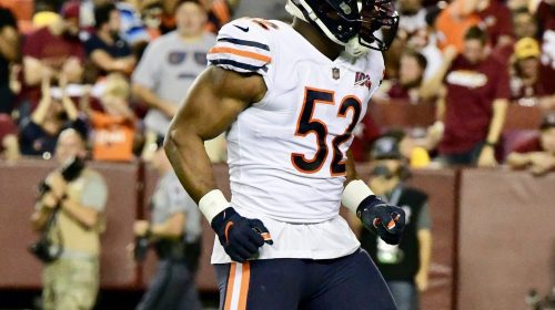 Chicago Bears Star Linebacker Khalil Mack. Photo Credit: All-Pro Reels | Joe Glorioso | Under Creative Commons License