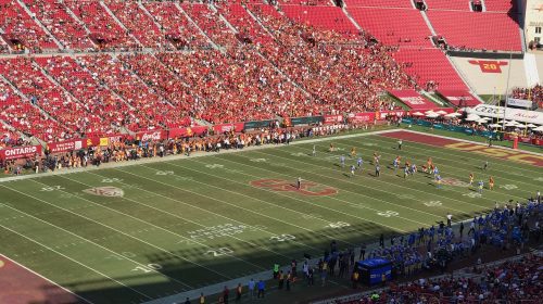 USC Trojans vs UCLA Bruins At The Coliseum. Photo Credit: Ryan Dyrud | The LAFB Network