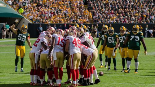 San Francisco 49ers Vs Green Bay Packers In 2012. Photo Credit: Mike Morbeck | Under Creative Commons License