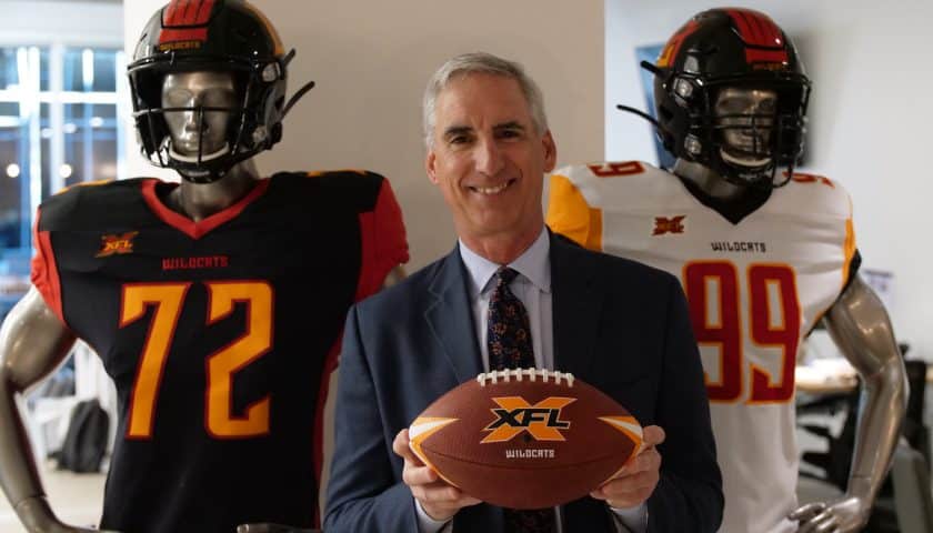 XFL Commissioner Oliver Luck. Photo Credit: LA Wildcats