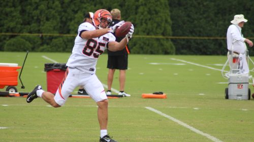 The Chargers Top Free Agent Targets 1 NFL Tight End Tyler Eifert. Photo Credit: Navin75 | Under Creative Commons