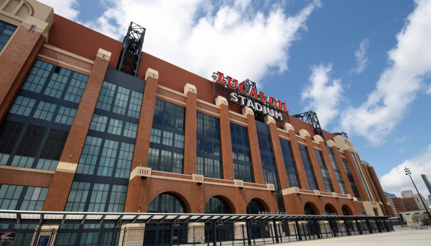 Lucas Oil Stadium. Photo Credit Intiaz Rahim | Under Creative Commons License