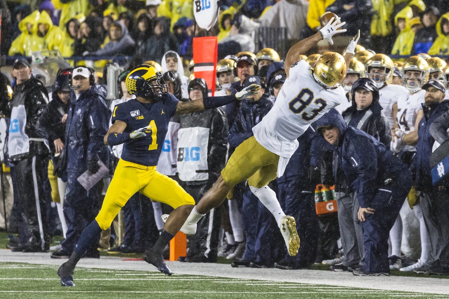 Wide Receiver Chase Claypool. Photo Credit: MGoBlog | Under Creative Commons License