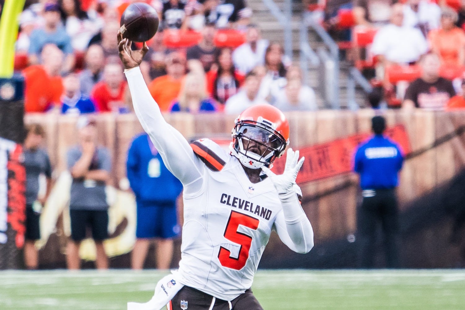 Chargers QB Tyrod Taylor. Photo Credit: Erik Drost - Under Creative Commons License