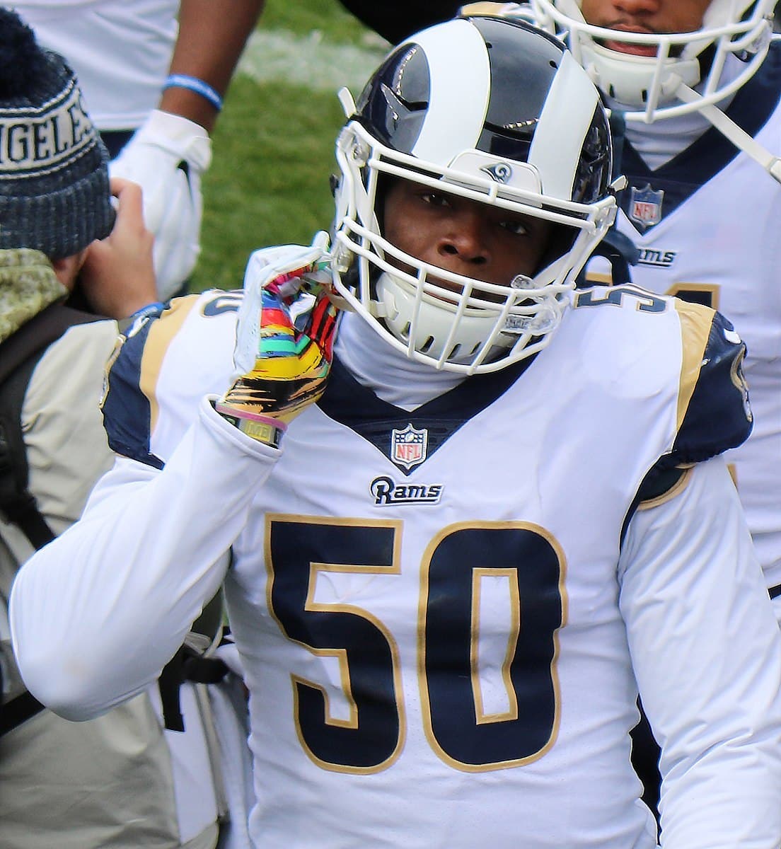 Predicting The Rams Starting Linebackers 3 Los Angeles Rams Linebacker Samson Ebukam. Photo Credit: Jeffrey Beall | Under Creative Commons License