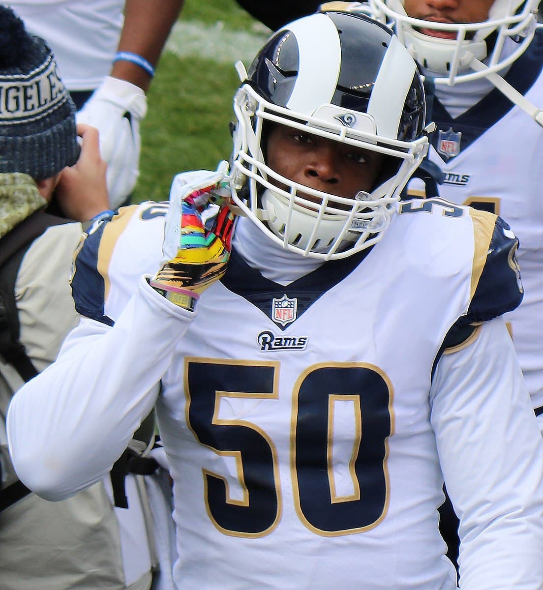 Los Angeles Rams Linebacker Samson Ebukam. Photo Credit: Jeffrey Beall | Under Creative Commons License