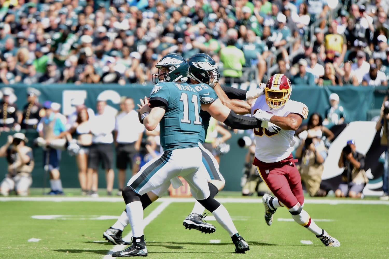 Philadelphia Eagles Quarterback Carson Wentz. Photo Credit: All-Pro Reels | Under Creative Commons License