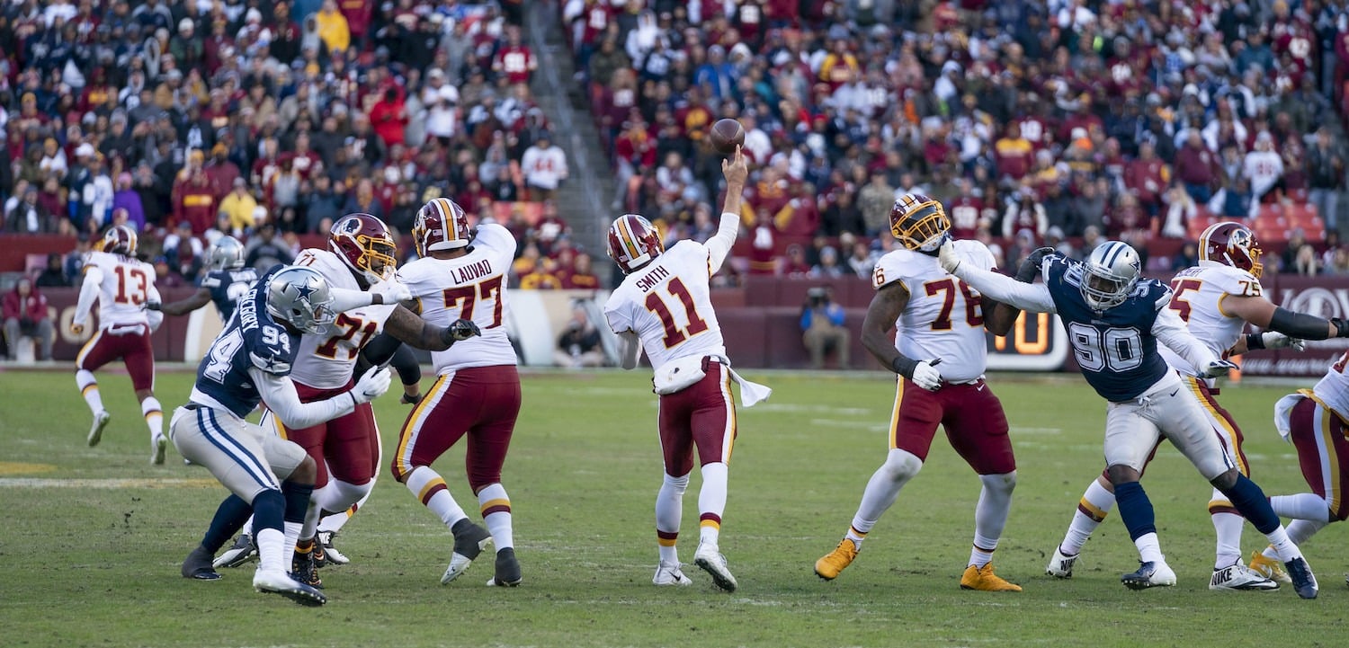 Fantasy Football Injuries: Week 2 3 Washington Football Team Quarterback Alex Smith. Photo Credit: KA Sports Photos | Under Creative Commons License