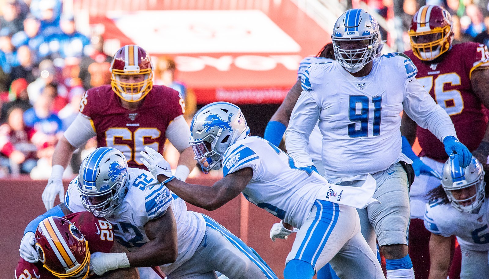 Los Angeles Rams Defensive Tackle A'Shawn Robinson. Photo Credit: Alexander Jonesi | Under Creative Commons License