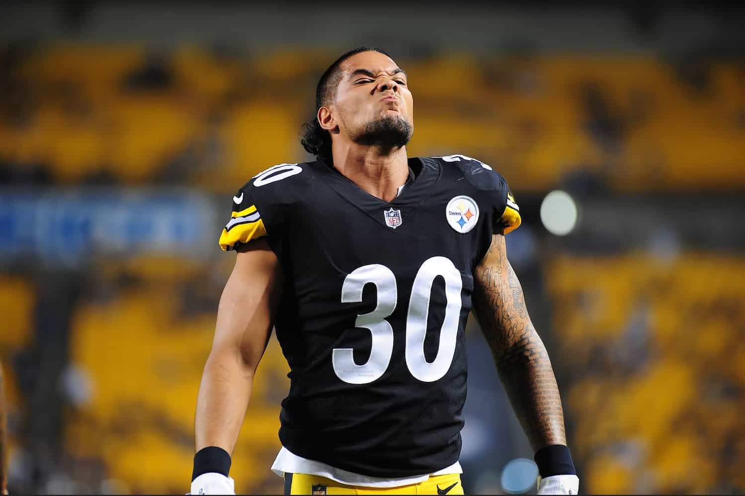 Pittsburgh Steelers Running Back James Conner. Photo Credit: Brook Ward | Under Creative Commons License