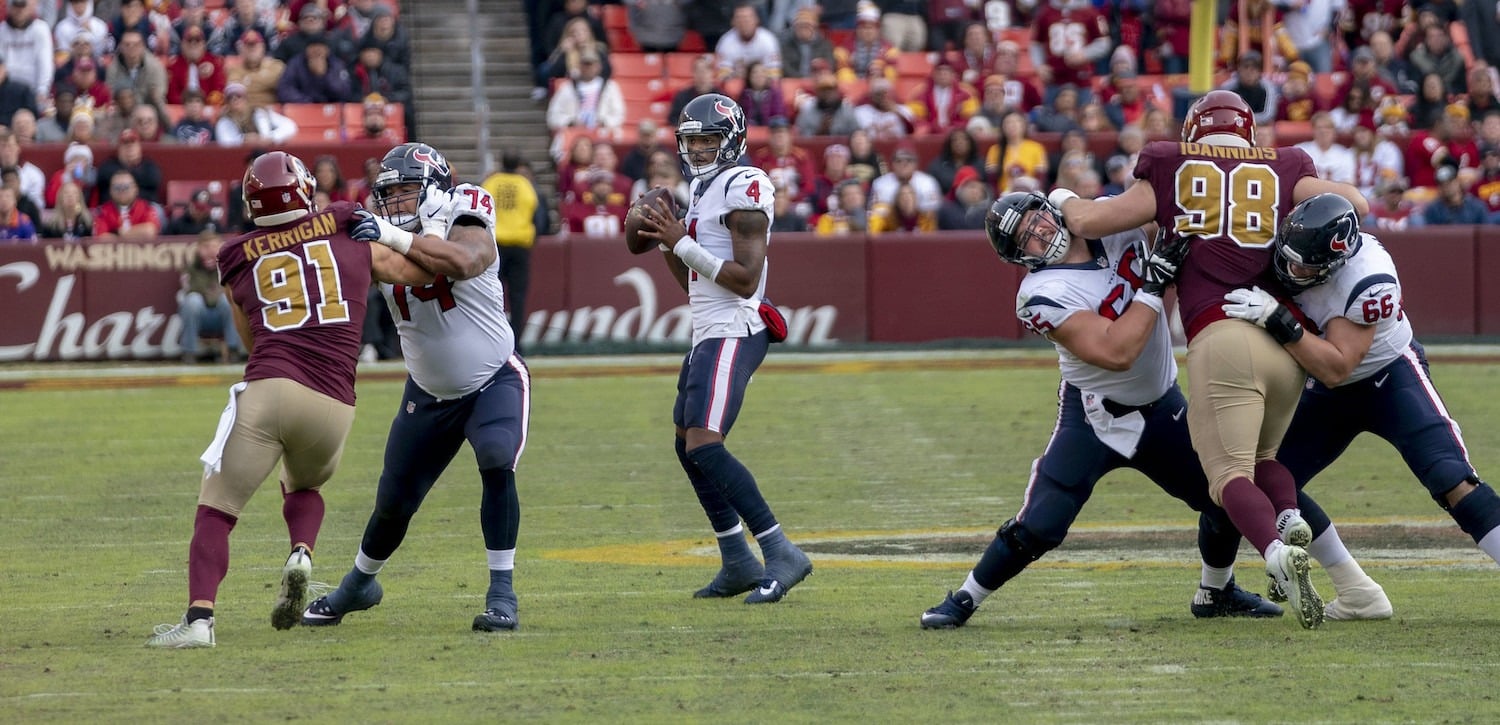 Week 9 Fantasy Predictions: Best Players At Each Position 3 Houston Texans Quarterback Deshaun Watson. Photo Credit: KA Sports Photos | Under Creative Commons License