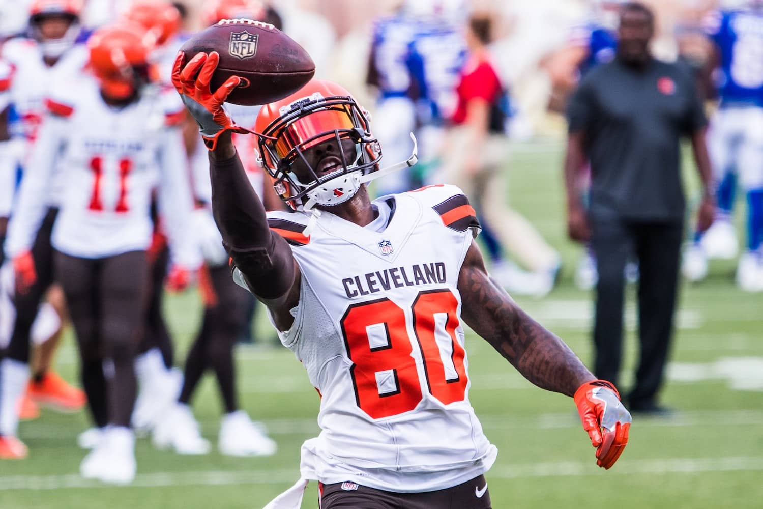 Week 10 Fantasy Predictions: Best Players At Each Position 3 Cleveland Browns Wide Receiver Jarvis Landry. Photo Credit: Erik Drost | Under Creative Commons License