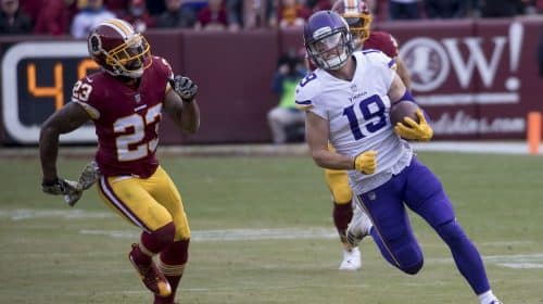Minnesota Vikings Wide Receiver Adam Thielen. Photo Credit: Keith Allison | Creative Commons License