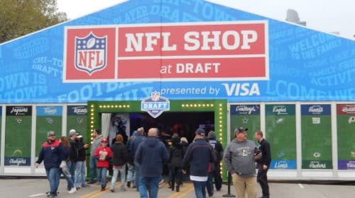 NFL Draft Shop. Photo Credit: Swimfinfan | Under Creative Commons License