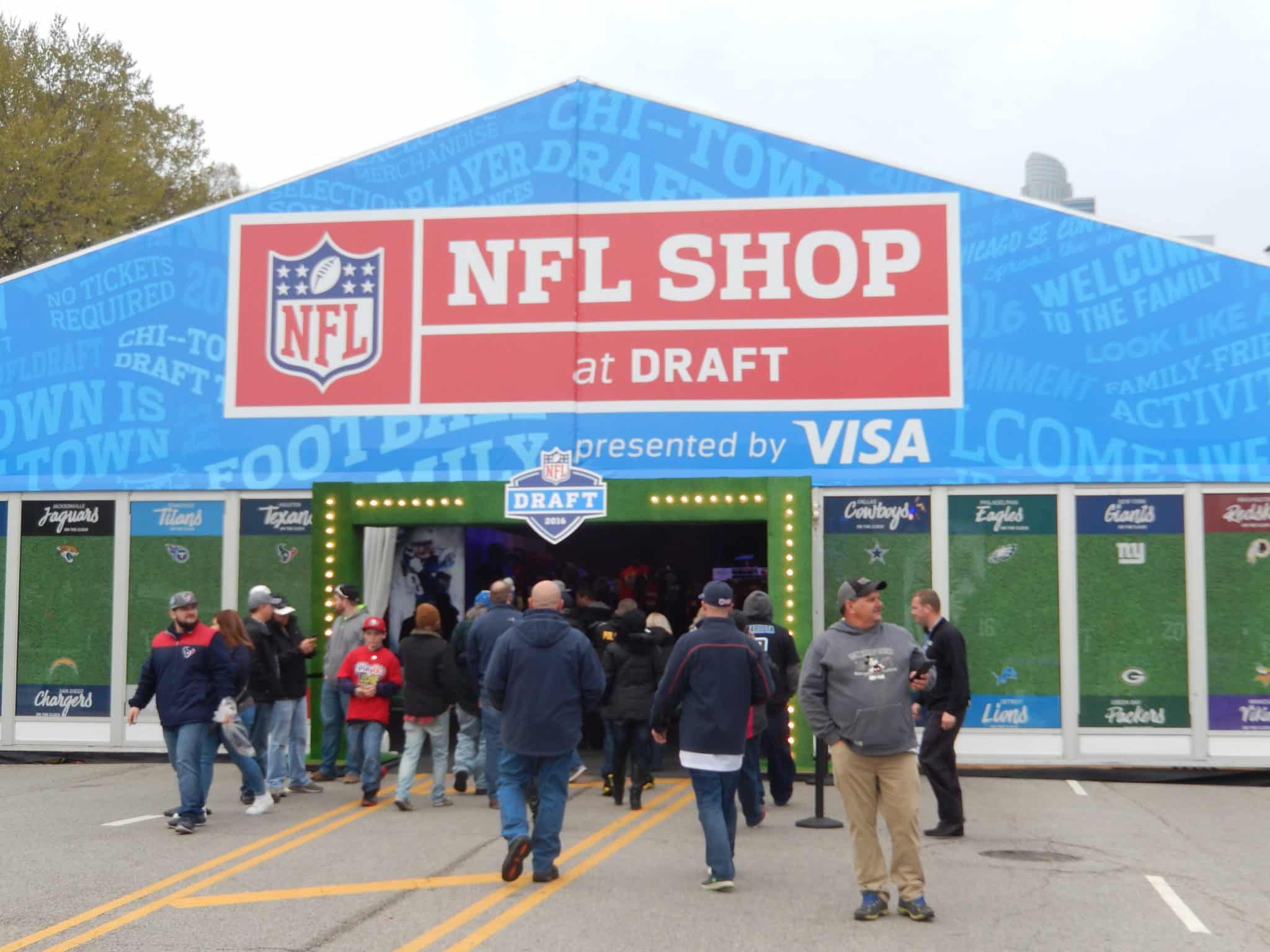 Three Tackle Prospects The Chargers Should Pursue In The NFL Draft 3 NFL Draft Shop. Photo Credit: Swimfinfan | Under Creative Commons License