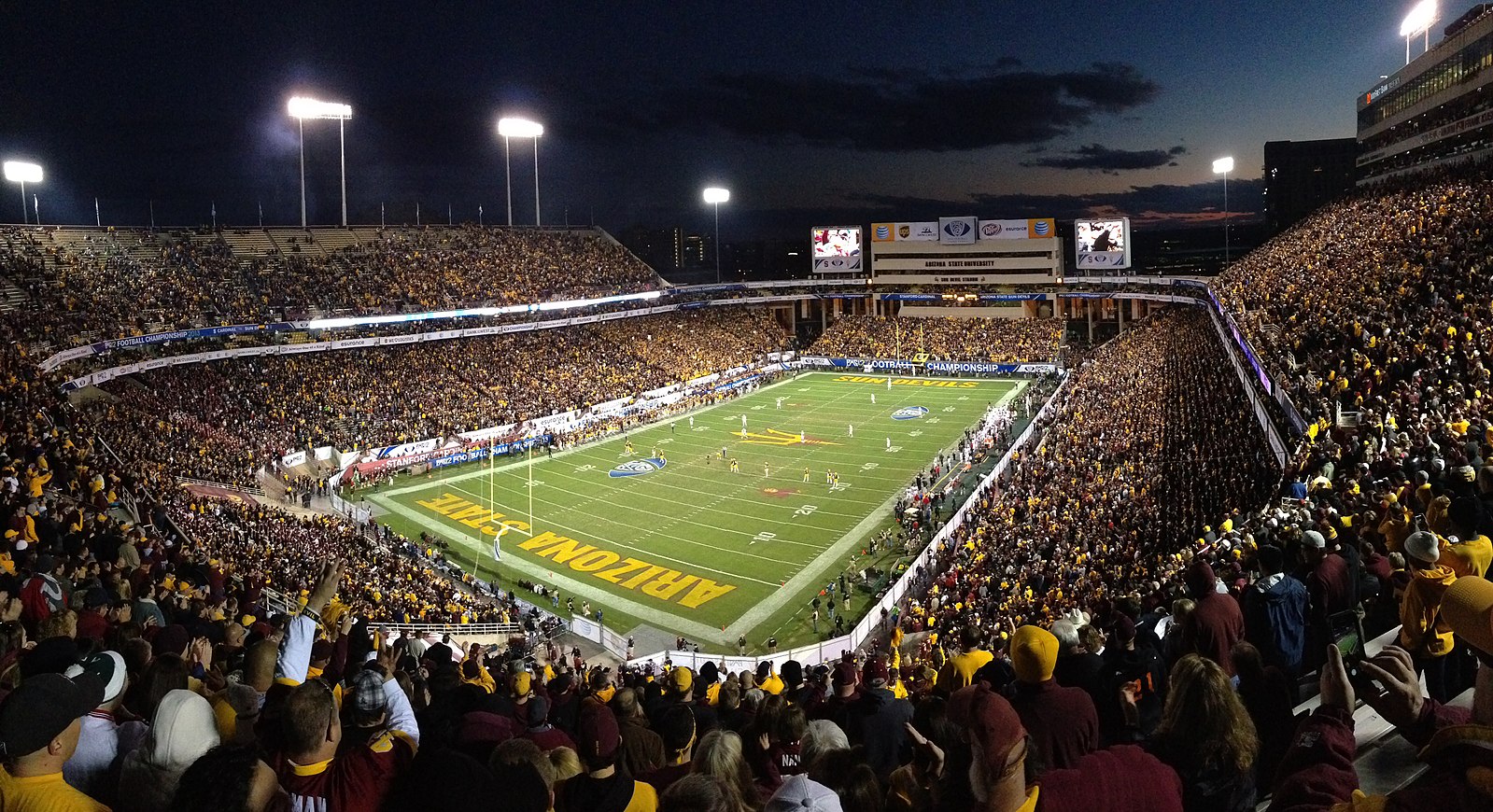 Sun Devil Stadium. Photo Credit: Wikimedia Commons