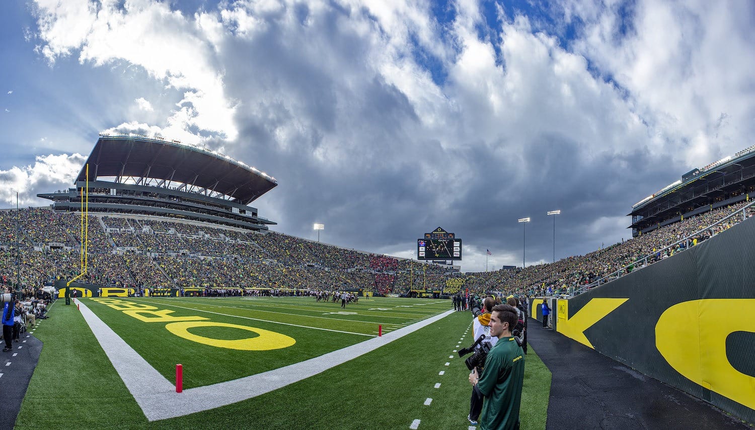 Autzen Stadium. Photo Credit: Al Case | Under Creative Commons