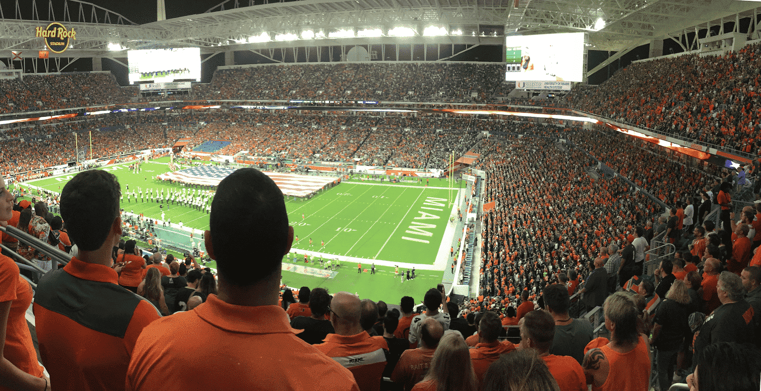 Chargers: Miami EDGE Quincy Roche Could Be Missing Piece 3 Hard Rock Stadium. Photo Credit: Wikimedia Commons