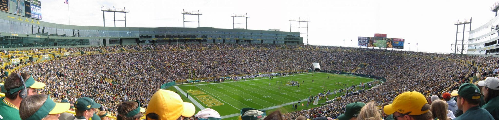 Lambeau Field. Photo Credit: Wikimedia Commons