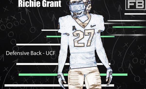 UCF Defensive Back Richie Grant. Photo Credit: Phelan M. Ebenhack | AP Photo | LAFB Network Graphic