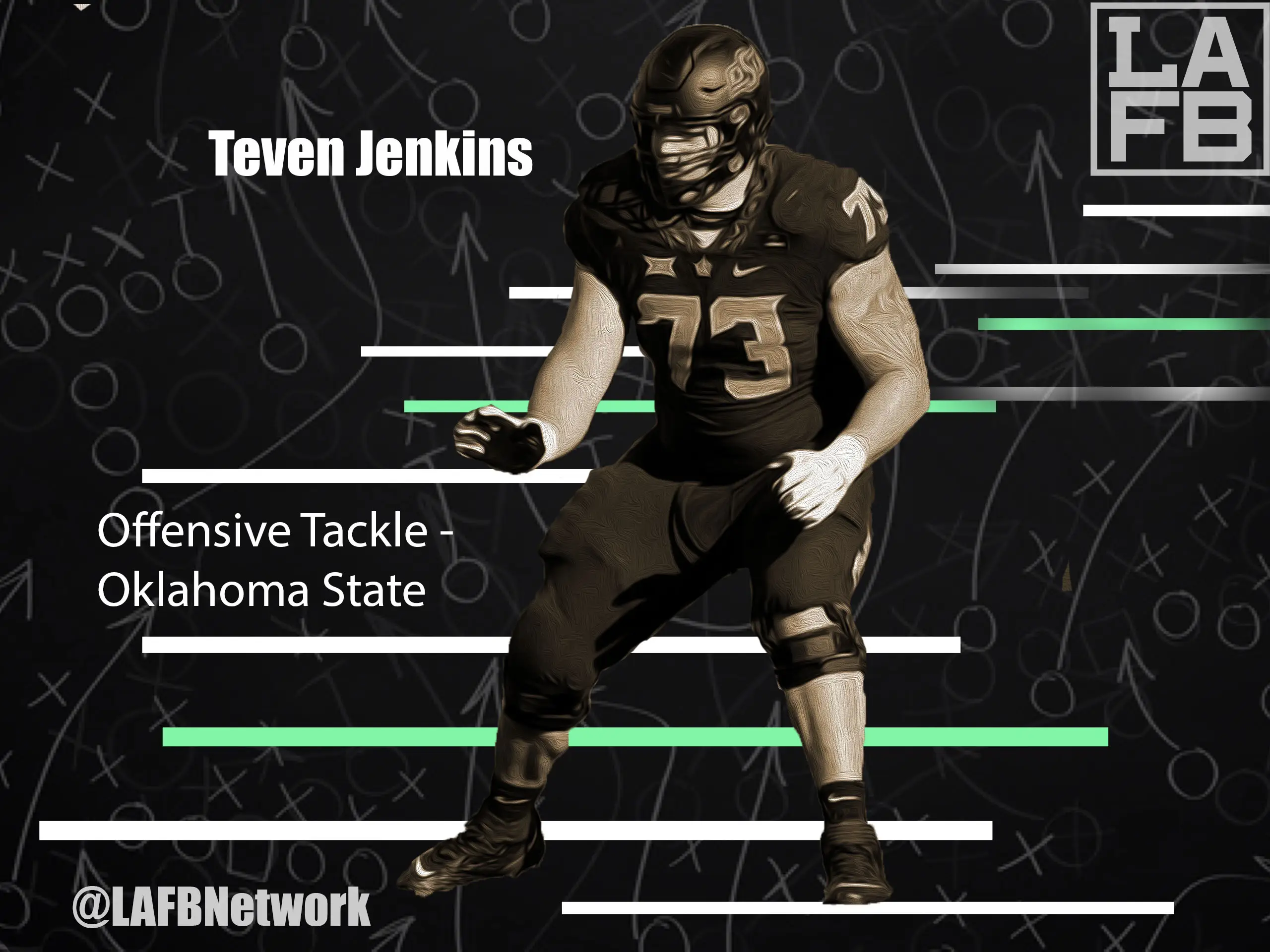 Teven Jenkins NFL Draft Profile - LAFB Network