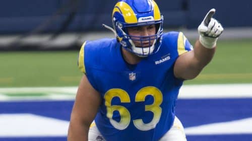 Los Angeles Rams Offensive Lineman Austin Corbett. Source: Yahoo | Creative Commons License