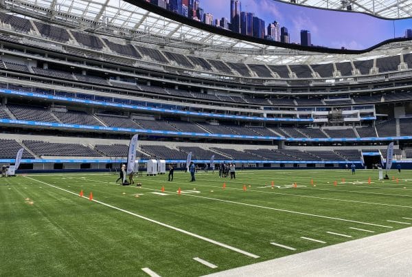 Field Level At SoFi Stadium. Photo Credit: Ryan Dyrud | LAFB Network
