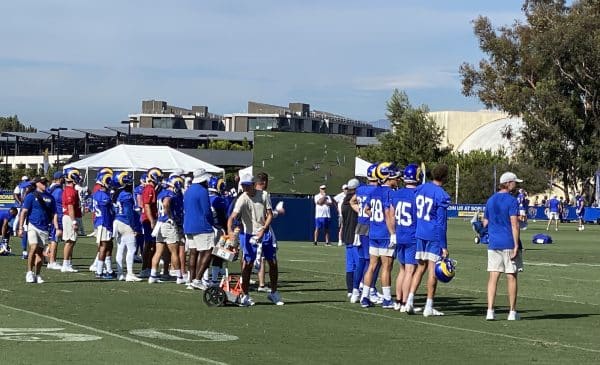 That’s A Wrap On The Rams Training Camp 1 Los Angeles Rams Offense During 2021 Training Camp. Photo Credit: Ryan Dyrud | LAFB Network